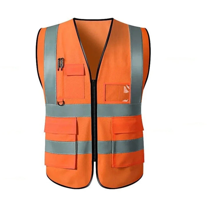 Seraikia | Gilet De Sécurité Réfléchissant Pour Hommes | Vêtements De Travail