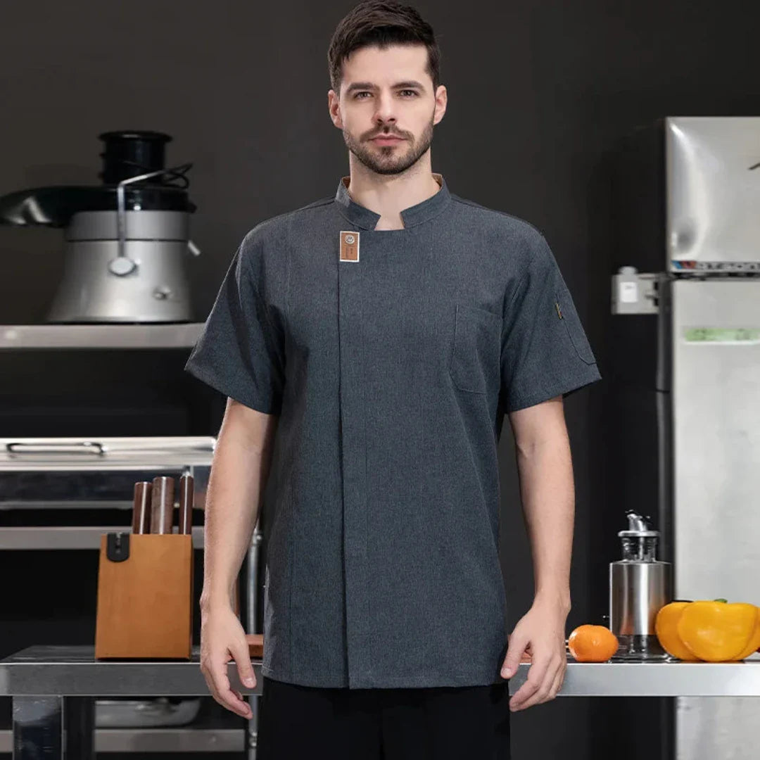 Simanim | Uniforme De Chef Confortable Pour Hommes | Vêtements De Travail