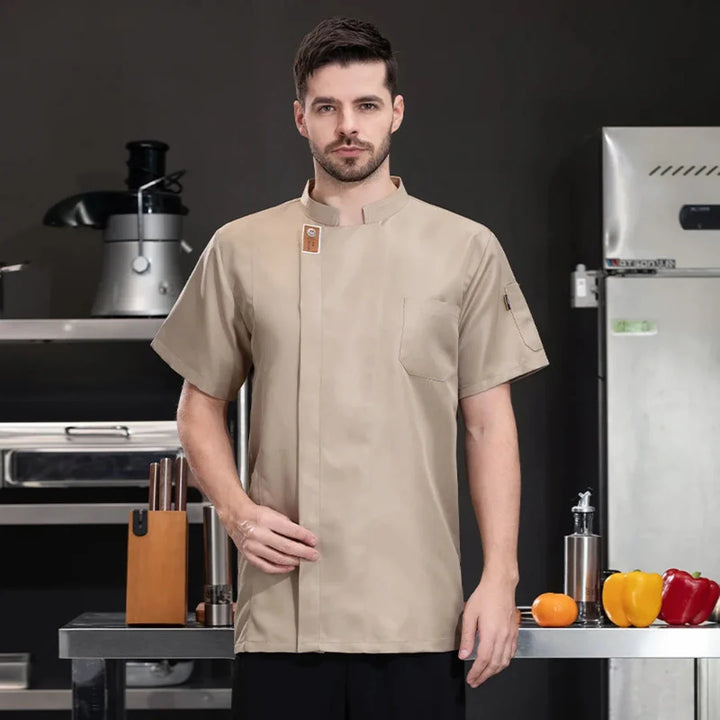 Simanim | Uniforme De Chef Confortable Pour Hommes | Vêtements De Travail