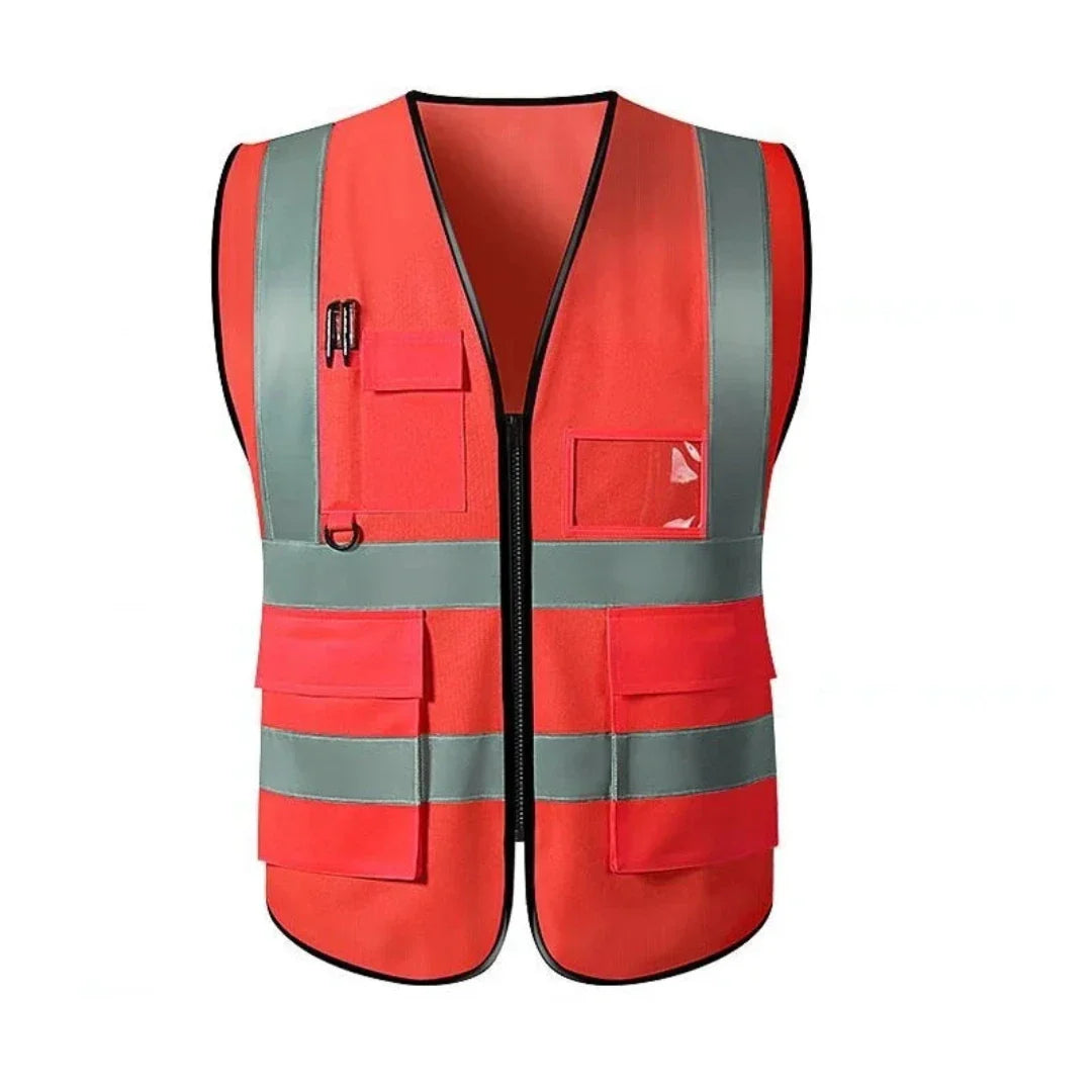 Seraikia | Gilet De Sécurité Réfléchissant Pour Hommes | Vêtements De Travail