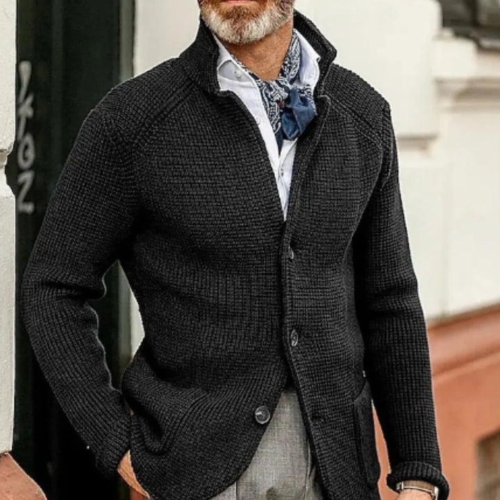 Cardigan Tricoté Chaud Pour Hommes | Hiver