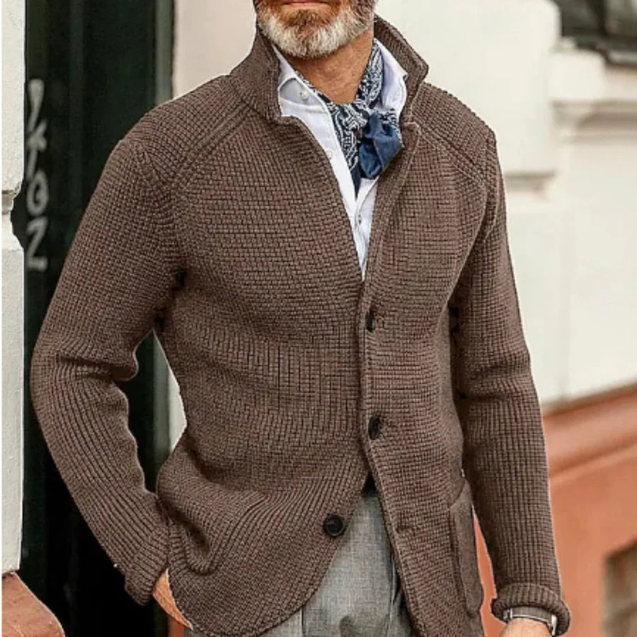 Cardigan Tricoté Chaud Pour Hommes | Hiver