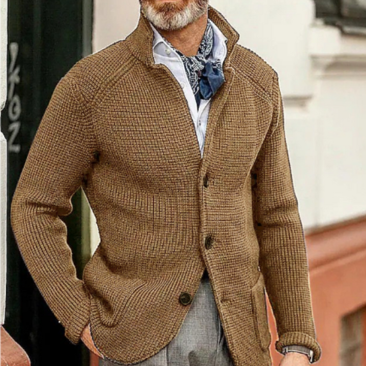 Cardigan Tricoté Chaud Pour Hommes | Hiver