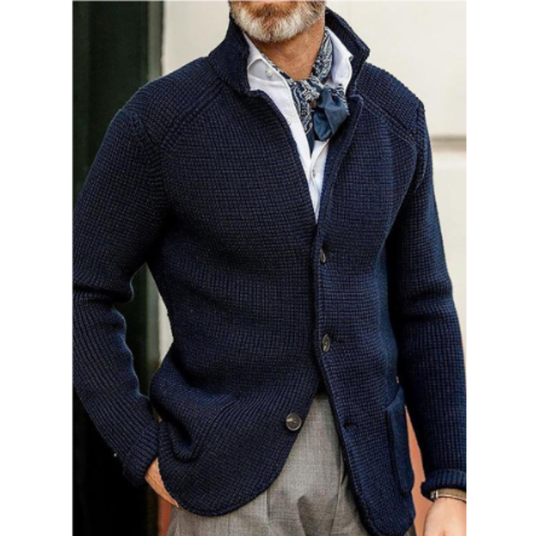 Cardigan Tricoté Chaud Pour Hommes | Hiver