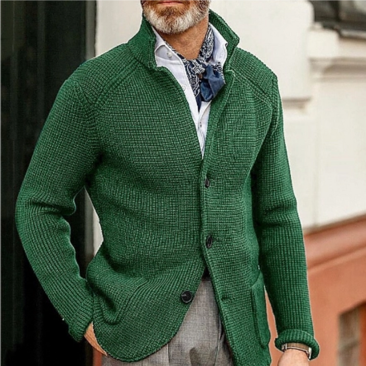 Cardigan Tricoté Chaud Pour Hommes | Hiver