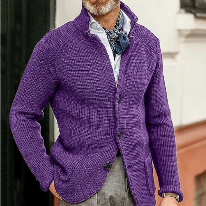 Cardigan Tricoté Chaud Pour Hommes | Hiver