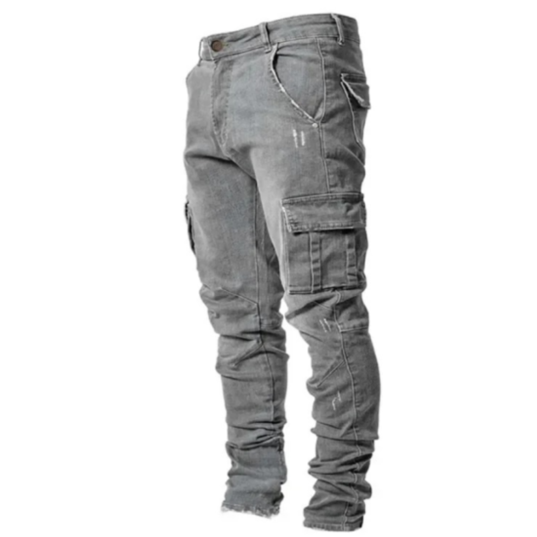 Julio | Pantalon Cargo Stylé pour Homme | Coupe étroite