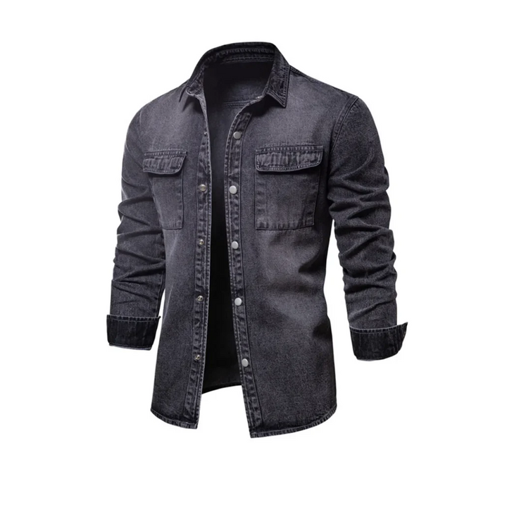 Zulien | Chemise Homme Manches Longues | Bouton En Bas