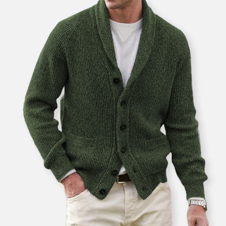 Wesley | Homme Cardigan Décontracté | Chaud