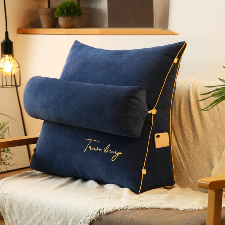 Coussin De Lecture Wedge Luxueux Avec Dossier