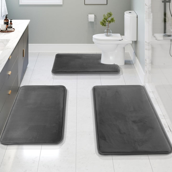 Tapis De Bain Lavable, Antidérapant Et À Séchage Rapide