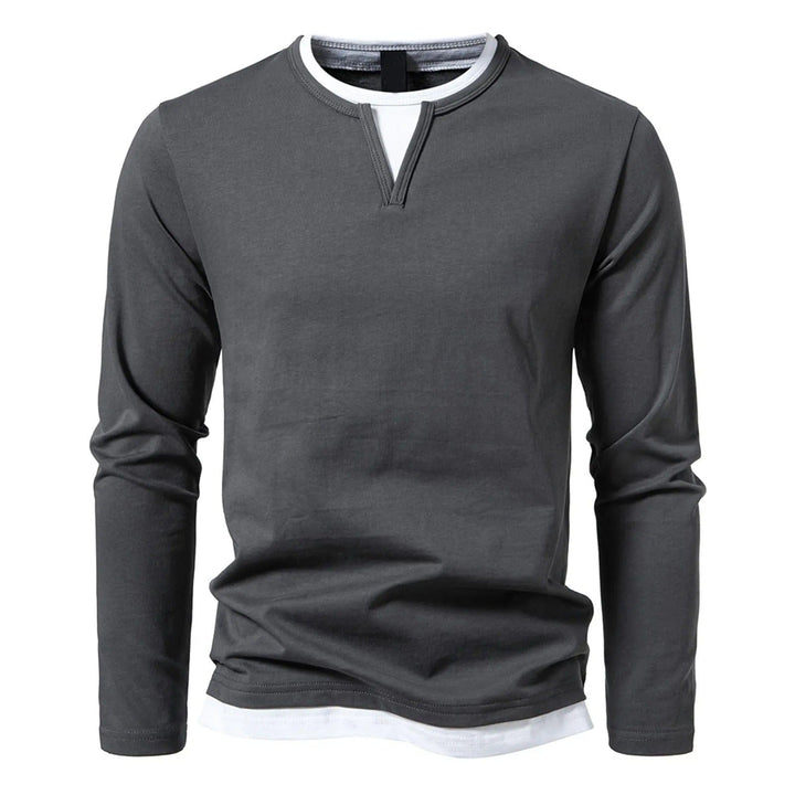 Thiery | Sweatshirt Élégant À Manches Longues Pour Hommes | Occasionnel