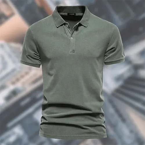 Dominic | Polo Classique Pour Homme | Manches Courtes