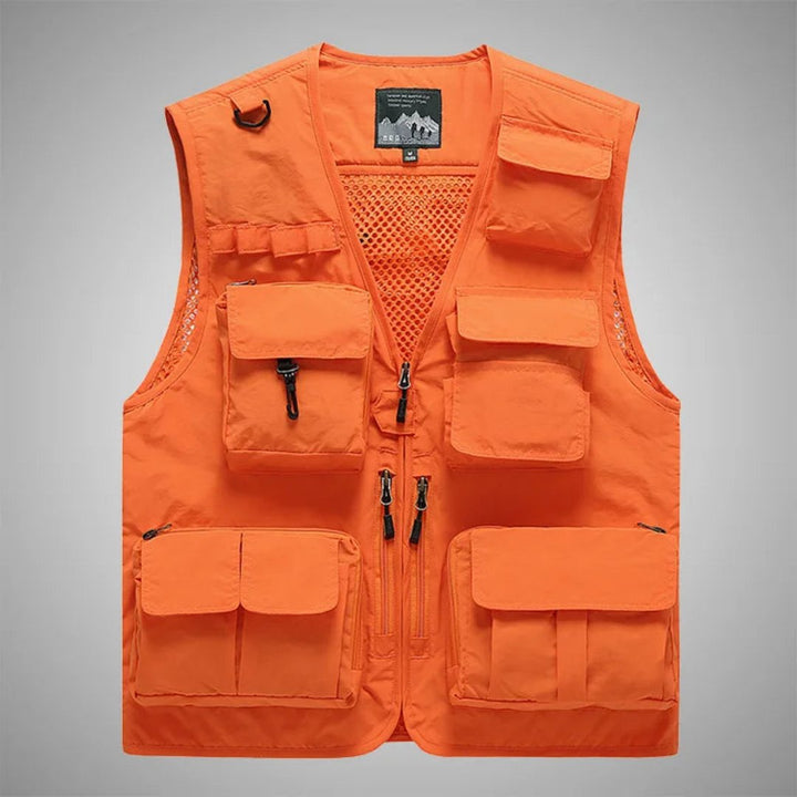 Ludwigen | Homme Gilet Multi Poches De Chasse | Décontracté