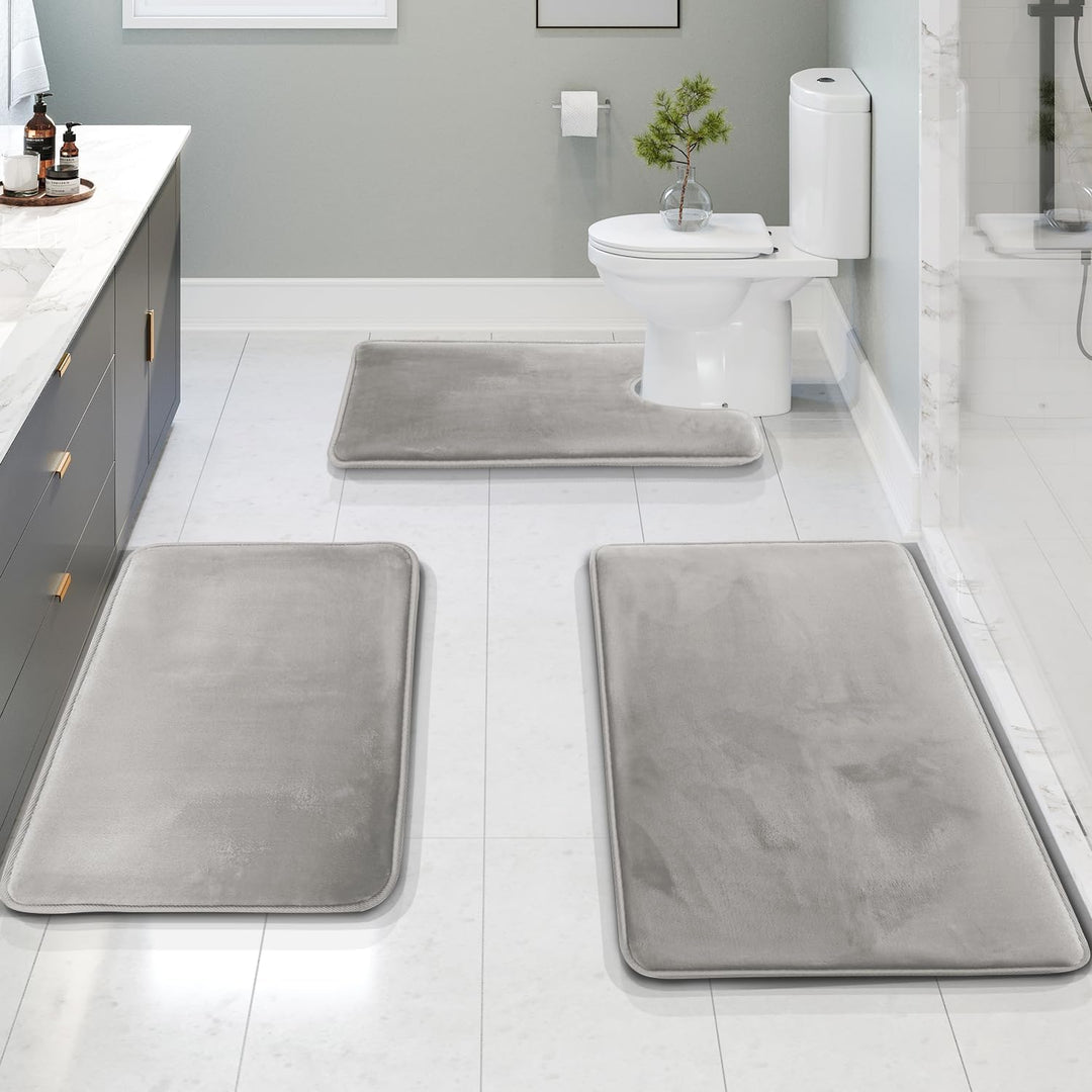 Tapis De Bain Lavable, Antidérapant Et À Séchage Rapide