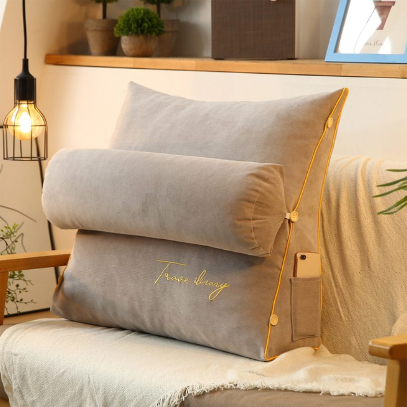 Coussin De Lecture Wedge Luxueux Avec Dossier