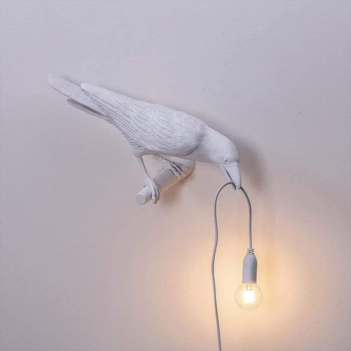 Lampe Oiseau Noire Vintage Moderne